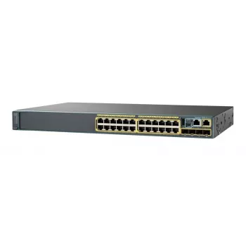 Cisco - Catalyst 2960X-24TS-LL - kytkin - hallittava - 24 x 10/100/1000 + 4 x Gigabit SFP - pöytämalli