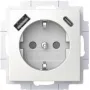 BUSCH JAEGER SCHUKO-pistorasia USB-A+C 20 EUCB2USBAC-914 (2CKA002011A6298)