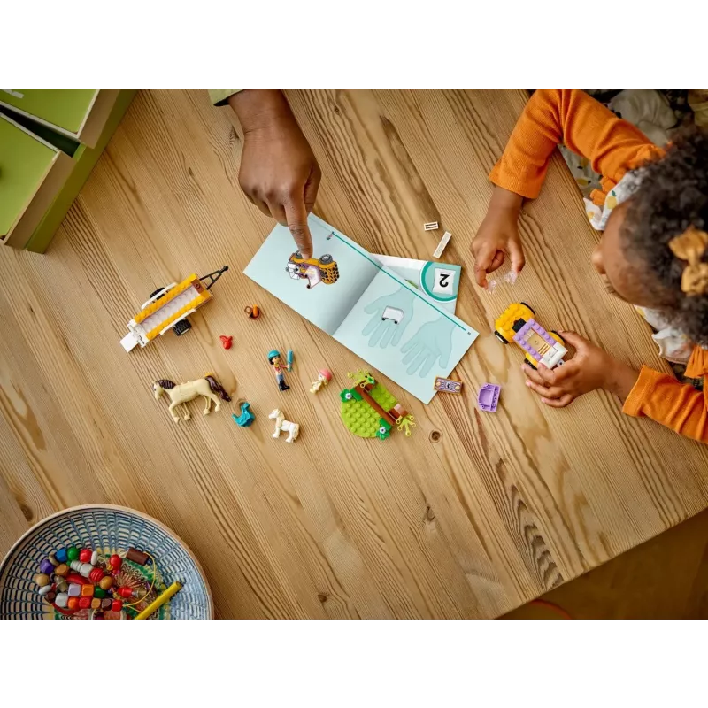 LEGO Friends hevosten ja ponien perävaunu eläinlelusetti 42634