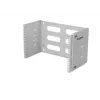 19 tuuman 6U seinäkiinnitteinen kaappi LANBERG 497x400/240 harmaa