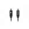 Kaapeli USB-C M/M 2.0 CA-CMCM-40CU-0005-musta 0,5m