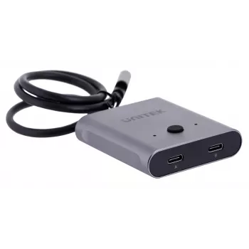 Unitek D1078A kaksisuuntainen USB-C 4K -kytkin, 2 tuloa ja 1 lähtö