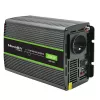 Qoltec Monolith 51934 autoinvertteri, 2000 W, musta