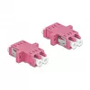 Kuituliitin LC liitin–liitin DELOCK 86537 OM4, 2 kpl:n pakkaus