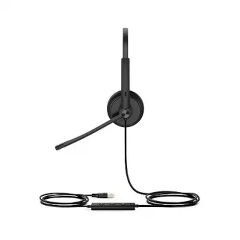 Yealink UH34 SE Lite Dual Teams -kuulokemikrofoni johdollinen panta toimisto/callcenter USB Type-C musta