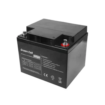 UPS-akku Green Cell AGM22 — lyijy-happo, sinetöity, 12 V, 40 Ah (VRLA), 170 × 165 × 197 mm, 12,1 kg