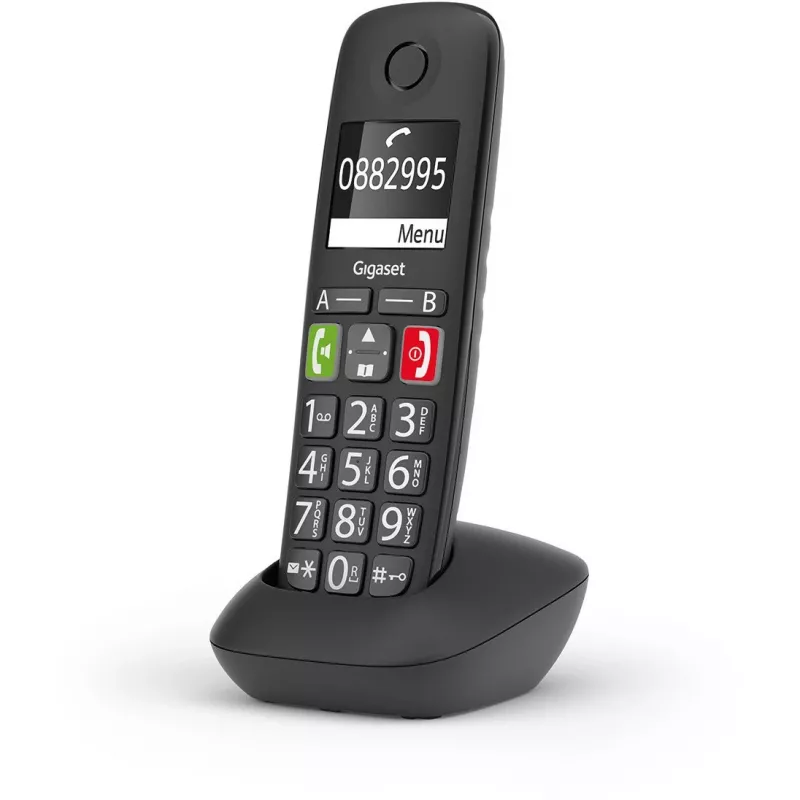 Gigaset Hearing Aid.DECT E290HX lisäluuri, musta