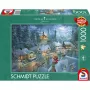 Palapeli Schmidt Spiele Thomas Kinkade Studios ”Santa's Silent Night” 1000 palaa
