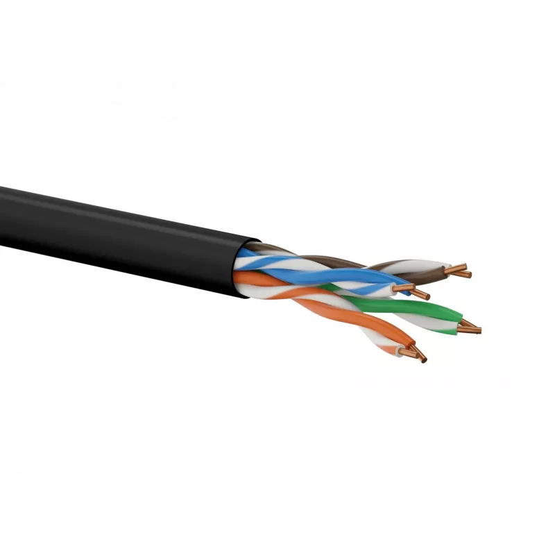 Verkkokaapeli A-LAN KIU5OUTZ305 U/UTP Cat5e 305 m harmaa
