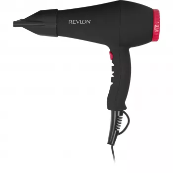 Hiustenkuivaaja REVLON RVDR5251E 2000 W, ioninen, 3 lämpötilatasoa, 2 nopeutta, Cool Shot — musta/pinkki