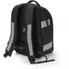 DICOTA Hi-Vis V2 Backpack reppu musta 320x220x455mm PET TPU