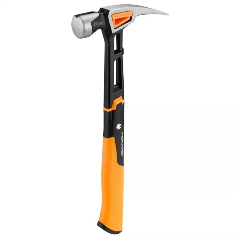 Fiskars 1020214 vasara klapivasara musta, metallinen, oranssi