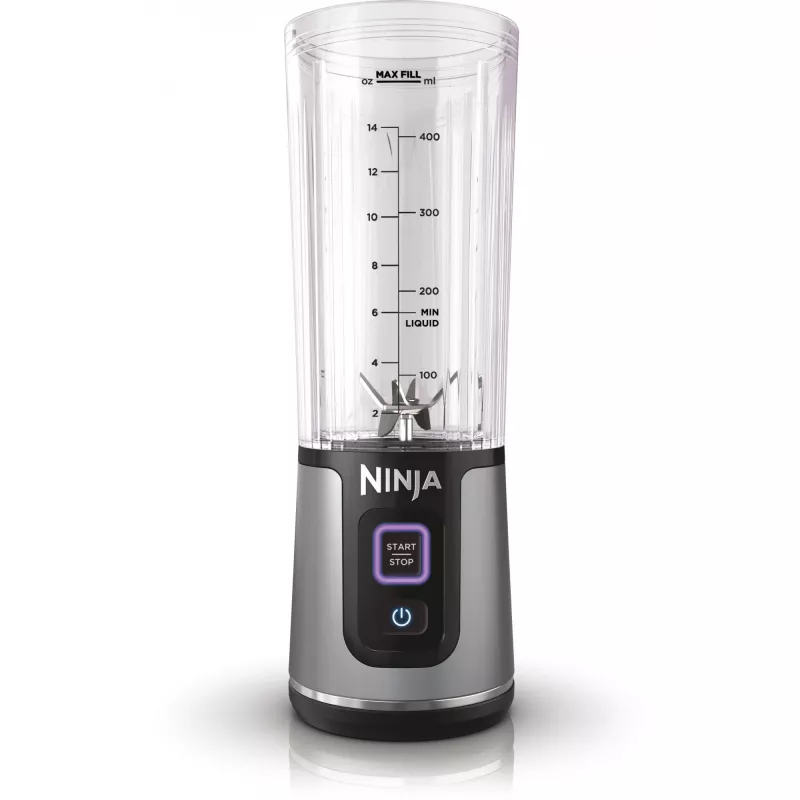 Sportmixer Ninja BC151EUBK — 0,53 L astia, 14,4 W, akku, Ice-Crush, musta