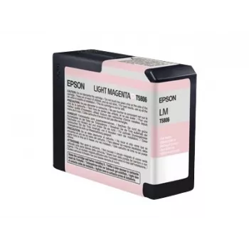 Epson yksittäispakkaus vaaleanmagenta T580600, vaaleanmagenta, pigmenttimuste, 80 ml, 1 kpl