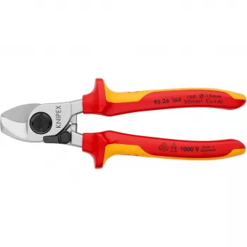 Knipex 95 26 165 käsikäyttöinen kaapelileikkuri