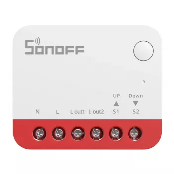 Älykytkin Sonoff MINI-ZBRBS ZigBee-yhteensopiva minikoko uppoasennukseen, litteä rele