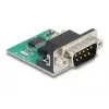 DeLOCK 90781 sarjaporttimuunnin toistin eristin USB 2.0 RS-232 musta vihreä