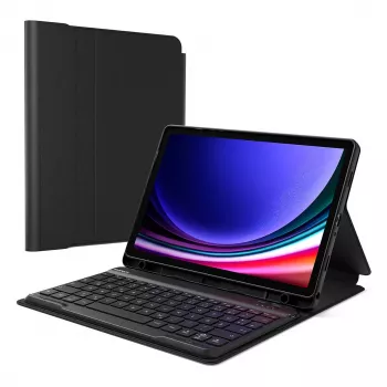 Tablet-folio-kotelo Inateck N0028_Schwarz Galaxy Tab A9+/A9 Plus 27,9 cm (11 tuuman) – 3 katselutilaa, Bluetooth