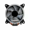 Prosessorituuletin Gembird CPU-HURACAN-ARGB-X130 12 cm musta valkoinen