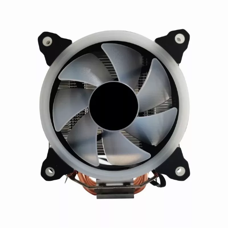 Prosessorituuletin Gembird CPU-HURACAN-ARGB-X130 12 cm musta valkoinen