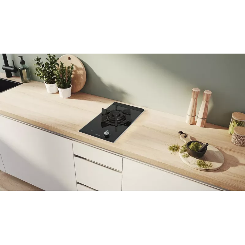 Bosch Serie 8 PRA3A6I10 keittotaso musta integroitu 30 cm kaasu 1 vyöhyke(ttä)