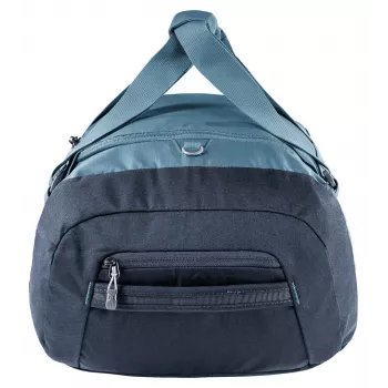 Matkalaukku DEUTER Duffel 35 atlantic-ink — 35 L tilavuus, vedenpitävä pohja, kantokahvat