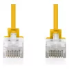 Verkkopatchkaapeli DIGITUS CAT6 U-UTP ohut, 2 m, keltainen