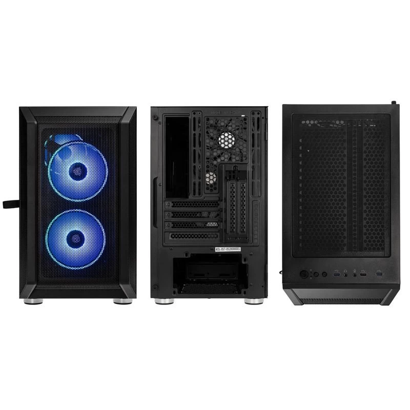 Kolink Citadel Mesh RGB Micro-ATX -kotelo – musta