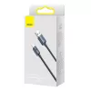 Baseus Crystal Shine kaapeli USB-USB-C, 100W, 2m (musta)