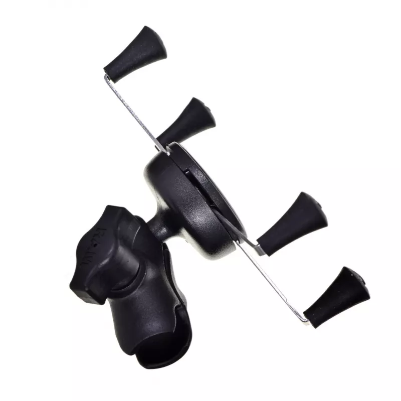 RAM Mounts X-Grip suuri puhelinteline moottoripyörän haarukanvarsipohjalla