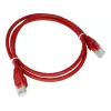 Alantec KKU5CZA1 verkkokaapeli punainen 0,25 m Cat5e U/UTP (UTP)