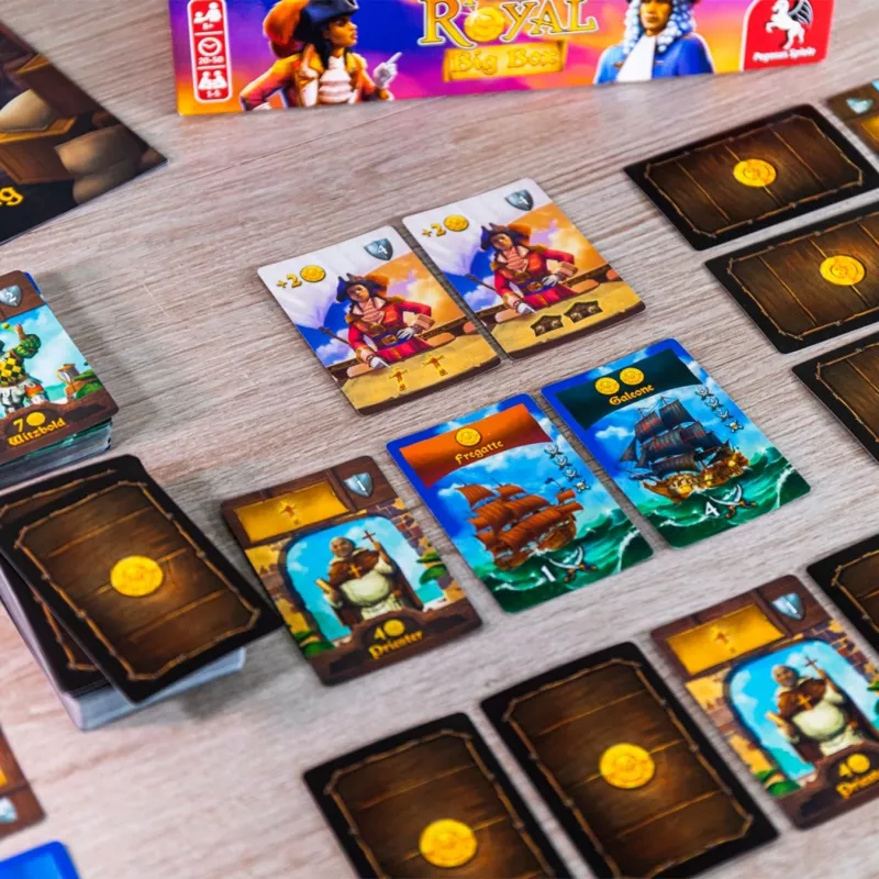 Pegasus Spiele Port Royal Big Box lautapeli