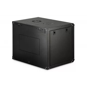 Seinäkiinnitteinen kaappi DIGITUS Dynamic-N 9U, 600x450 mm (LxS), IP20, avainlukko, kokoamaton