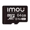 MicroSD-muistikortti IMOU ST2-64-S1 64 GB, Class 10, luku 95 MB/s, kirjoitus 35 MB/s, U3 V30