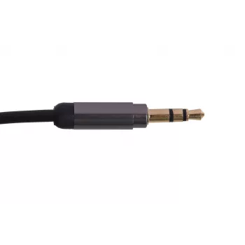 Gembird CCAP-444-1M audiokaapeli 3,5 mm musta (CCAP-444-1M)