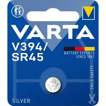 Varta V394 (SR45) hopeaoksidinappiparisto, 1,55 V