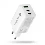 everActive SQ-655Q 65W -pikalaturi, 1×USB-A + 2×USB-C