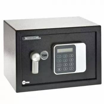Vapaasti seisova turvakaappi Yale YSG/200/DB2 — teräs, numerolukko, 8,6 l, 310×200×200 mm, musta