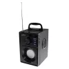 Kannettava kaiutin MEDIA-TECH MT3179, 20 W (RMS 15 W), Bluetooth 5.1, FM, MicroSD, USB, AUX, Li-Ion, 6 h, puukotelo