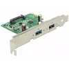 Liitäntäkortti DeLOCK 89391 sisäinen USB 3.2 Gen 1