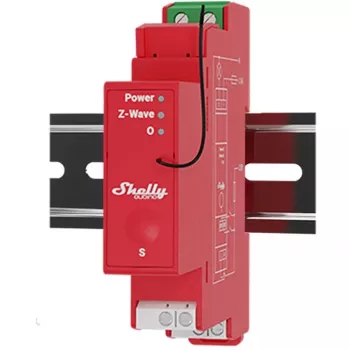 Puolijohderele Shelly Qubino Wave PRO 1PM punainen 16A 110-240V