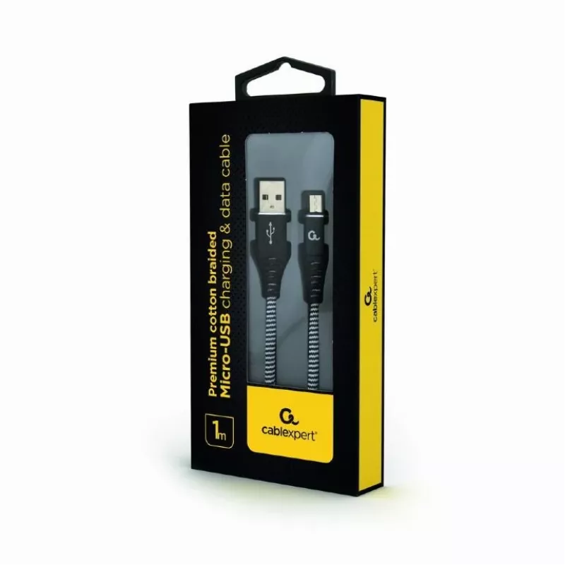 USB-kaapeli Gembird CC-USB2B-AMMBM-1M-BW