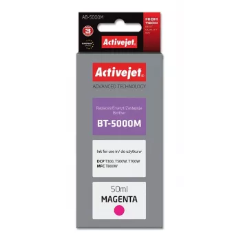 Activejet AB-5000M mustepullo (korvaa Brother BT-5000M; Supreme; 50 ml; magenta)