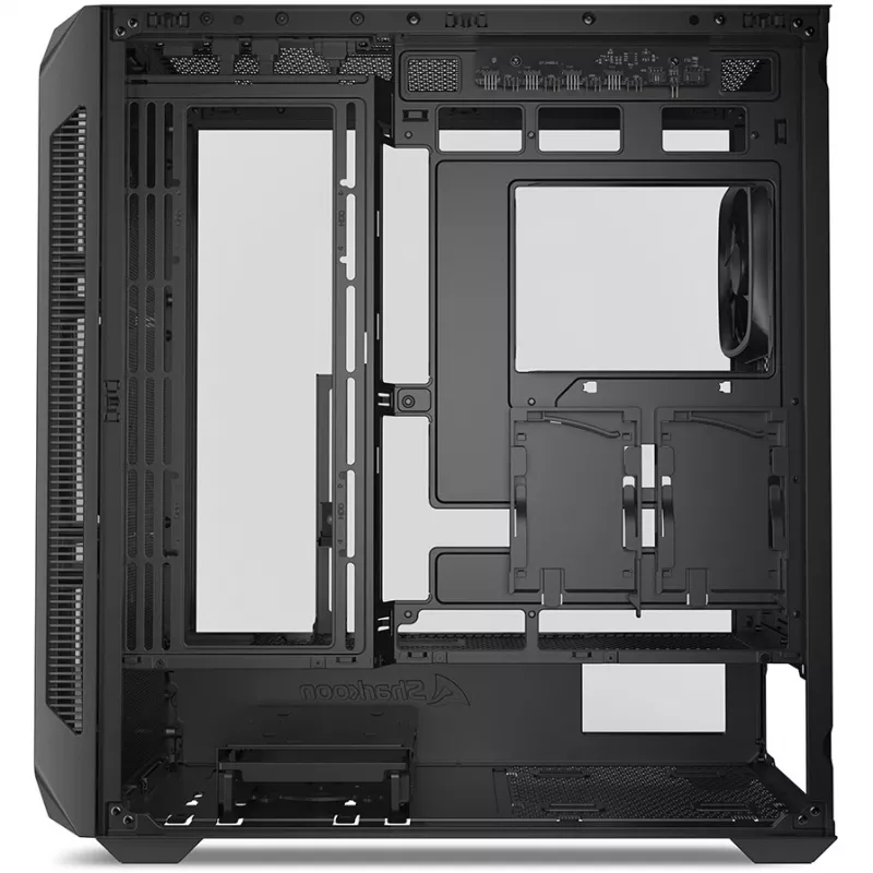 PC-kotelo Sharkoon AK5G RGB Midi Tower musta