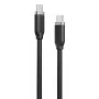 Alogic ELEMENTS silikoni 5A/240W kaapelinsidonta - digitaali/data (ELSI5U2CCBK1)