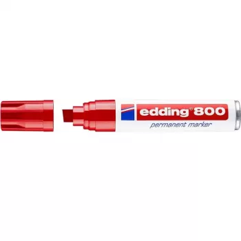 Permanenttitussi Edding 800 kiilakärki punainen