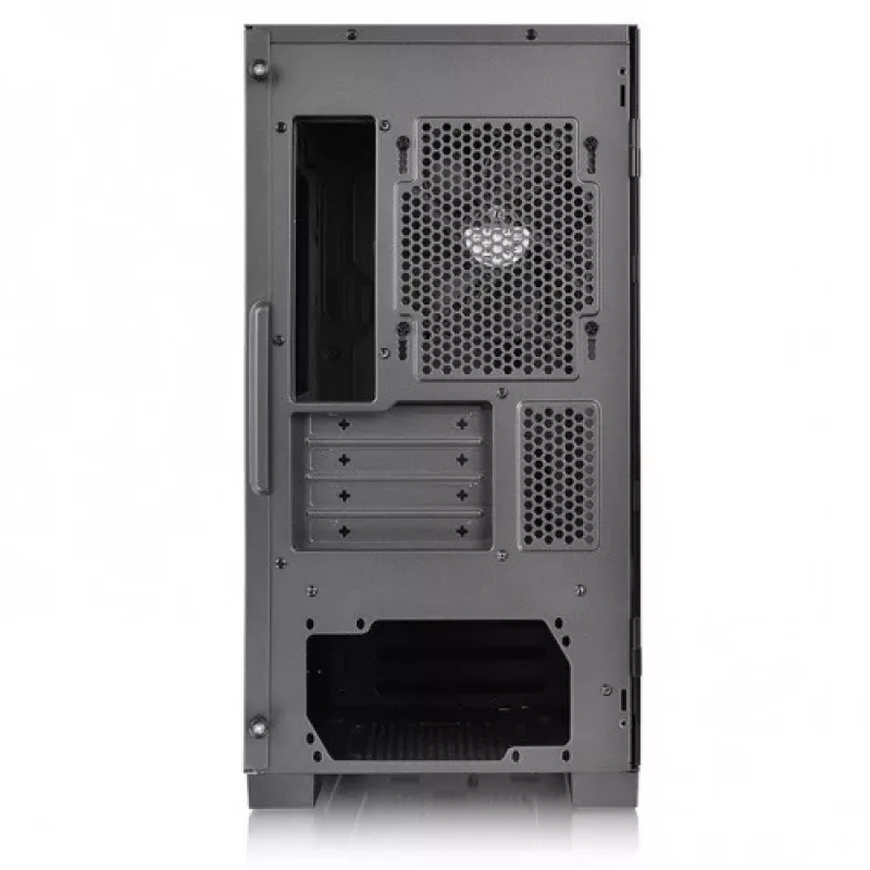 PC-kotelo Thermaltake S100 TG Micro Tower musta
