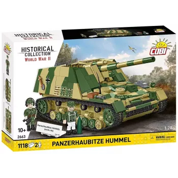 Rakennussarja Cobi Panzerhaubitze Hummel 1118 osaa pienoismallisarja