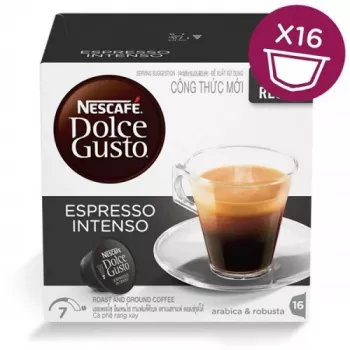 Nescafe Dolce Gusto Espresso Intenso kahvi, 16 kapselia