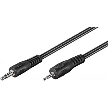 Microconnect AUD3525LL2 audiokaapeli 2 m 3,5 mm 2,5 mm musta